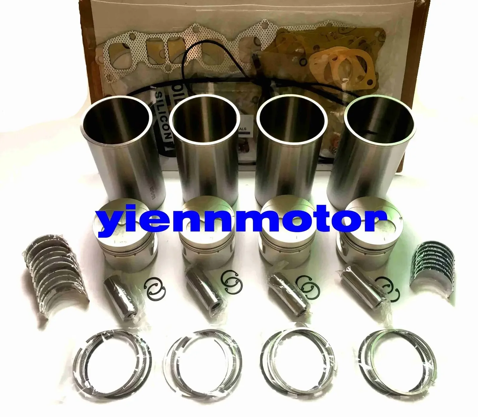 N844 N844-T N844L N844H Overhaul Rebuild Kit Liner Piston Ring Gasket Bearing Set For Shibaura Engine New Holland L218 Parts