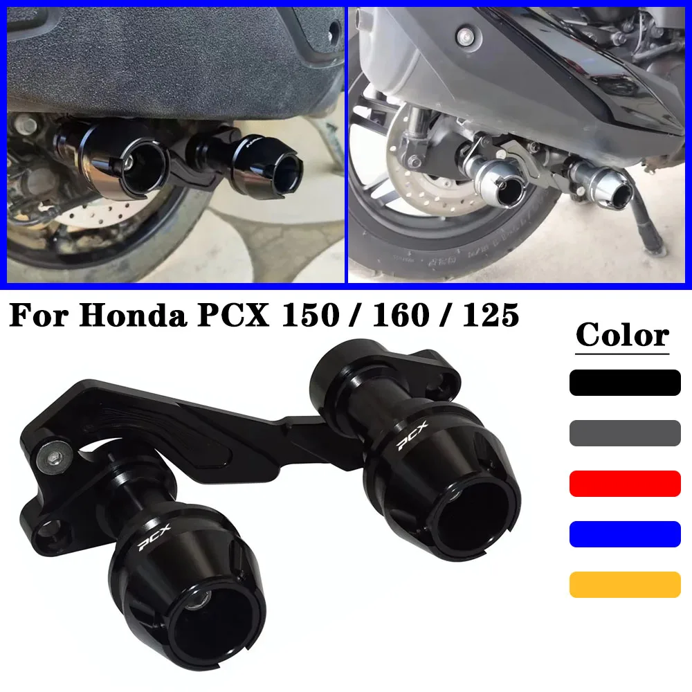 

FOR HONDA PCX150 / 160 / 125 Motorcycle Rear Wheel Axle Fork Crash Sliders