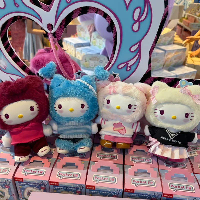 

New In Stock Genuine Hellokitty Popstar Series Trendy Blind Box Cute Bag Pendant Decoration Toy Doll Girl Birthday Surprise Gift