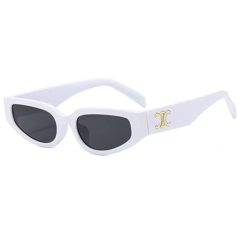 

Cat Eye Sunglasses Women - Chic Small Square Frame Shades for Women, Trendy UV Protection Sun Glasses