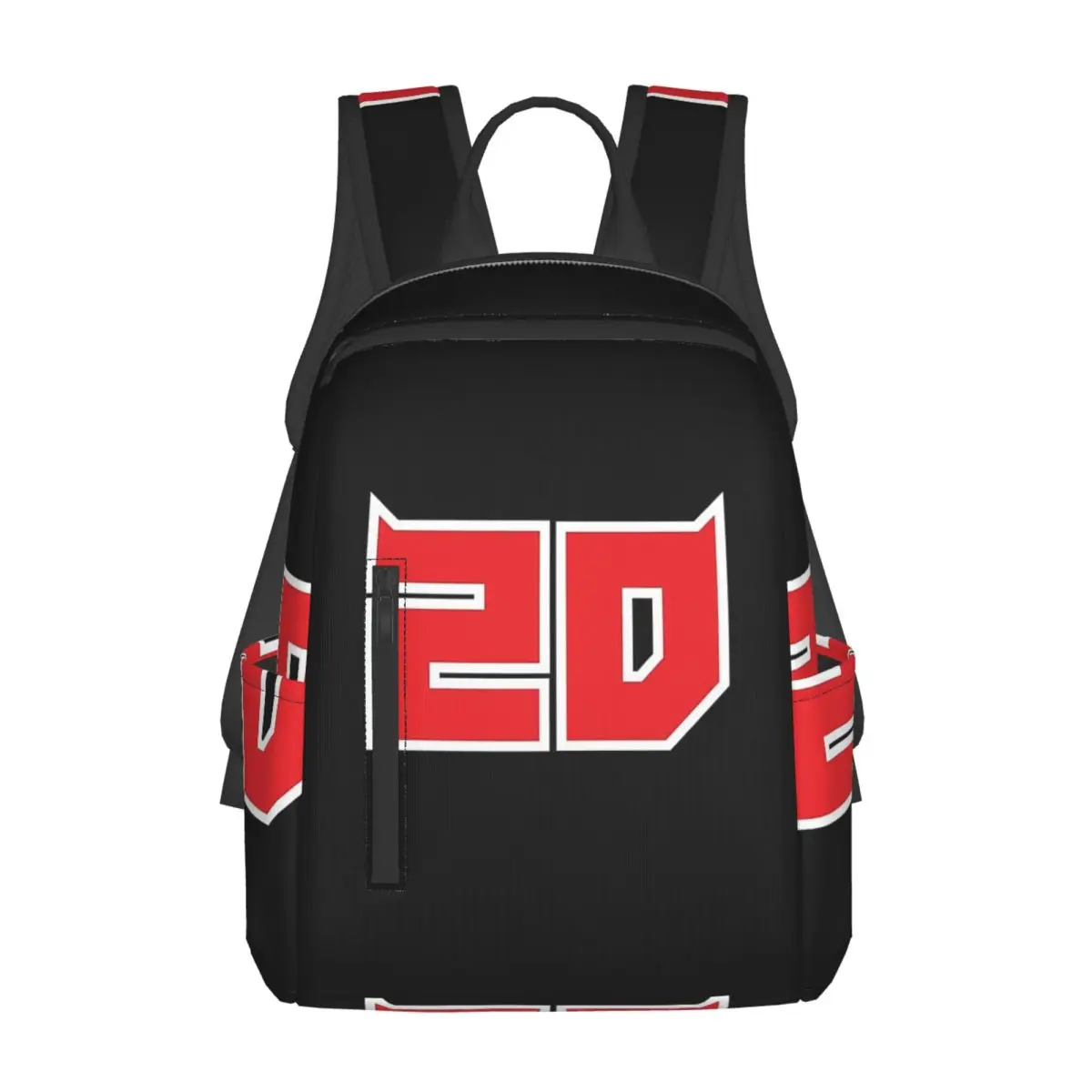 ファビオ・クアルタラロ-バックパック-デイパック-大容量-男の子-女の子-ブックバッグ-スクールバッグ-ショルダーバッグ-メンズ-レディース