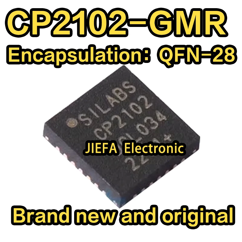 

1PCSOriginal, Chip CP2102-GMR QFN-28 USB to Uart Bridge controller chip