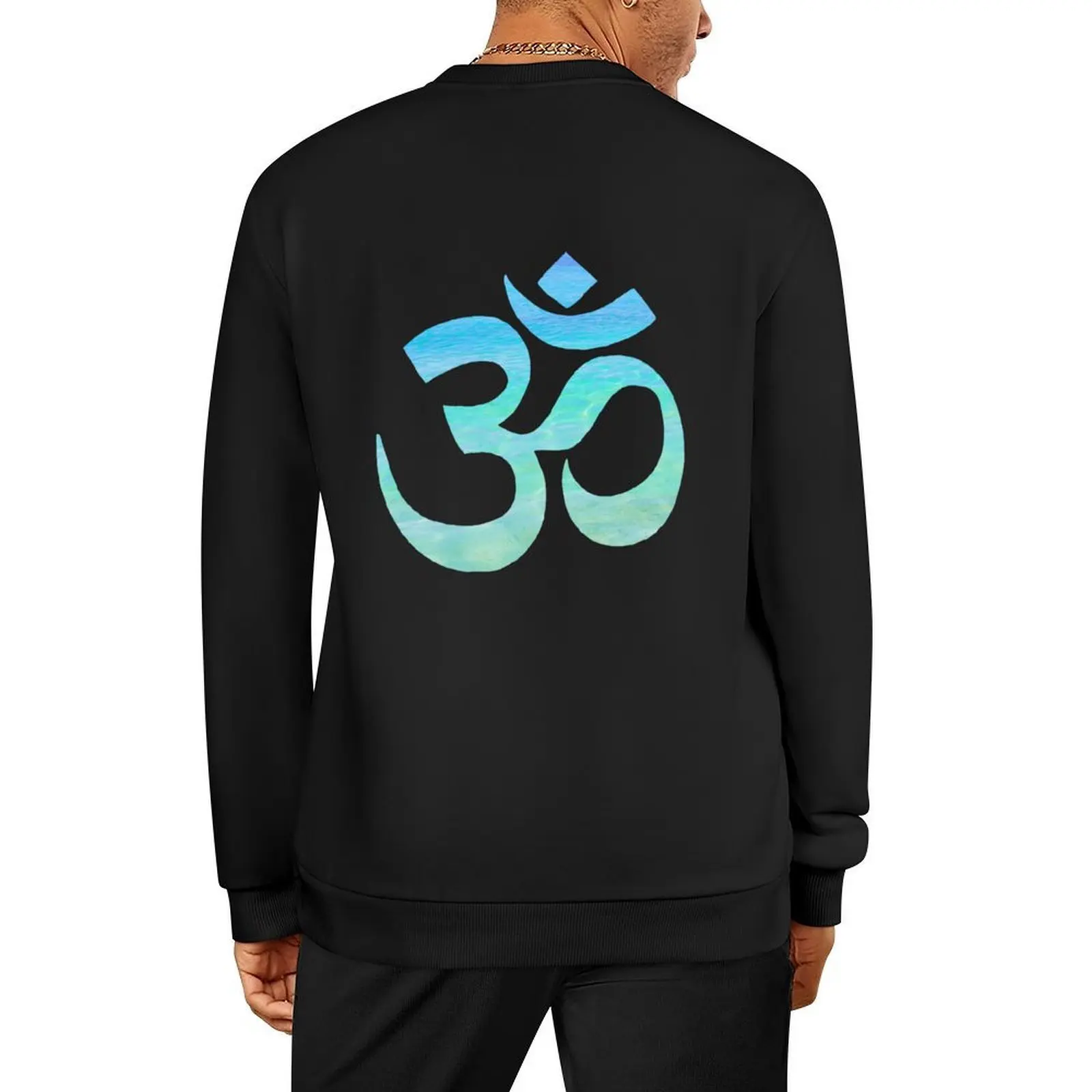 

Ocean Om Pullover fashion men japanese style mens clothing autumn new products sweatshirts