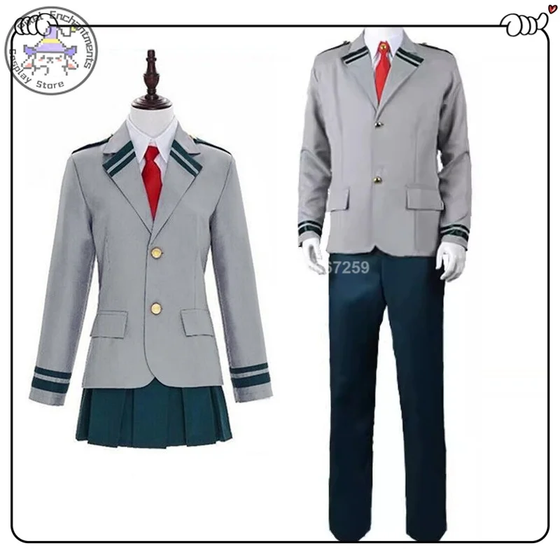 

My Hero Academia Ochaco Uraraka Izuku Midoriya Shoto Todoroki Anime- Licensed Cosplay Costume in Stock Role-playing As Character