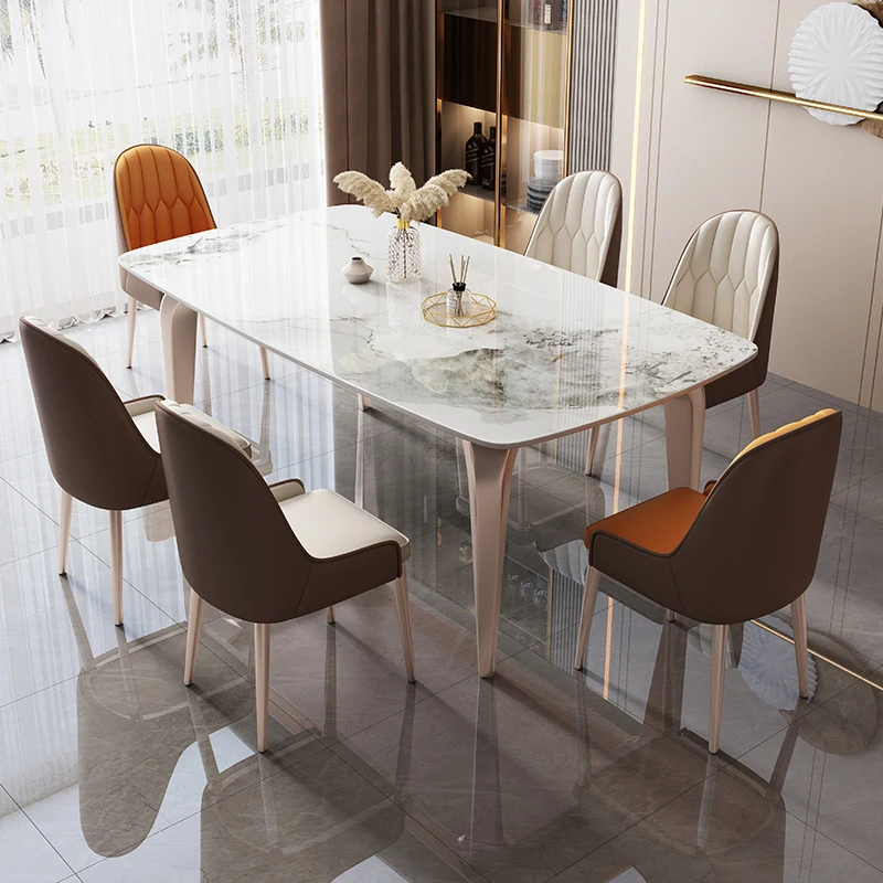 Kitchen Table Dining Room Set Long Furniture Home Tables Dinning Sets Restaurant Muebles Para El Hogar Sedentary Furniture