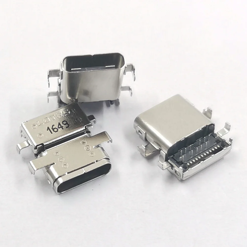 1-20pcs NEW DC Jack USB Type-C Charging Port For HP SPECTRE X360 15-BL 15T-BL Laptop Connector Socket Type-C Power Jack