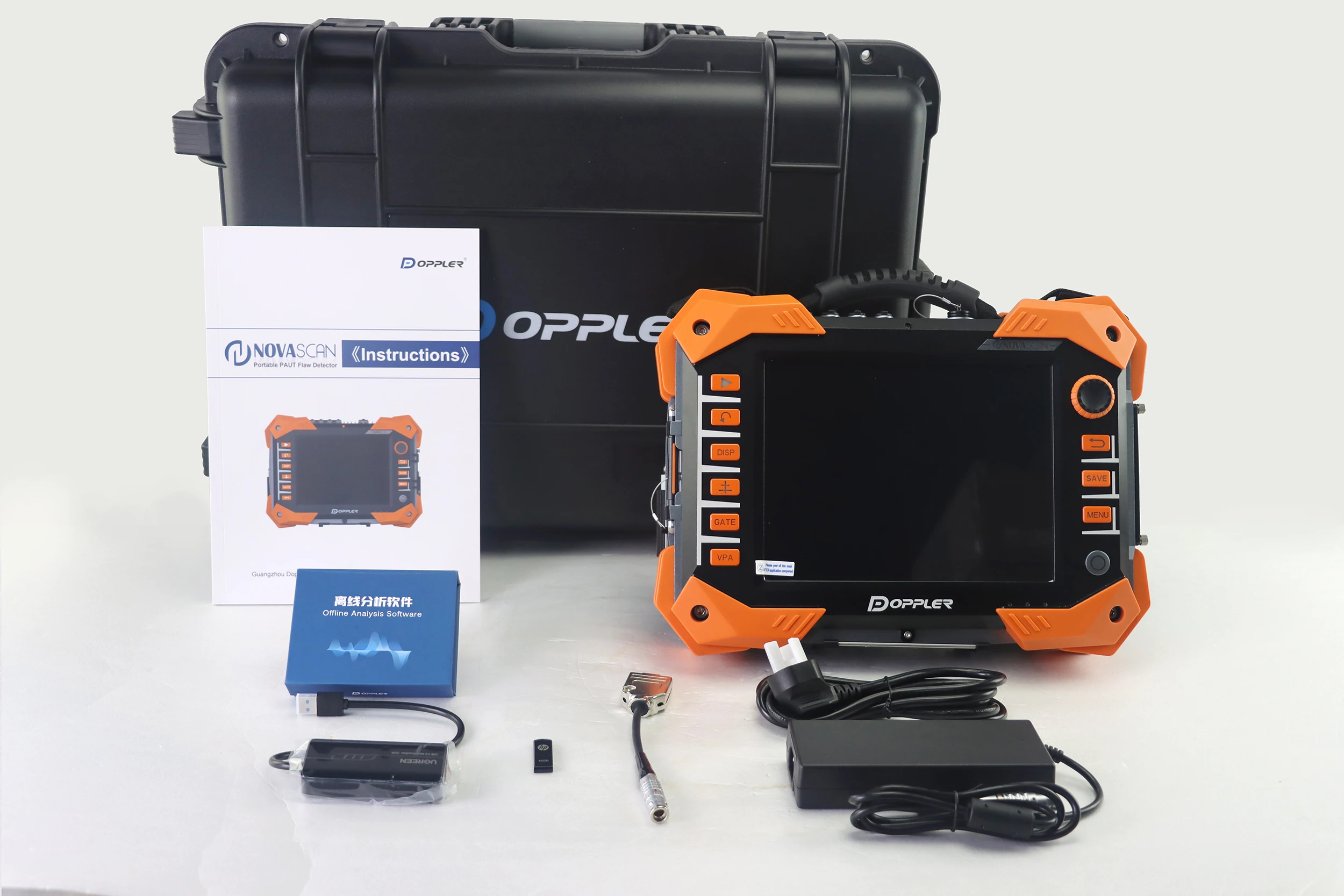 Doppler Verkaufe NDT-Geräte Ultraschall-Fehlerdetektor Novascan Phased Array