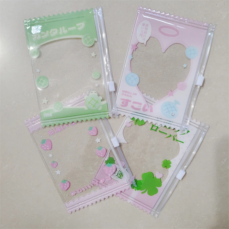 3-inch Postcard Protective Sleeve Idol Photo Card Collection Card Storage Case Lomo Card Photo Cards Holder