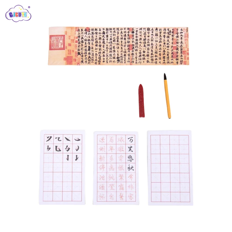 

Dollhouse Miniature Simulation Study Four Treasures Calligraphy Toys Supermarket Decoration DIY Doll House Accessories