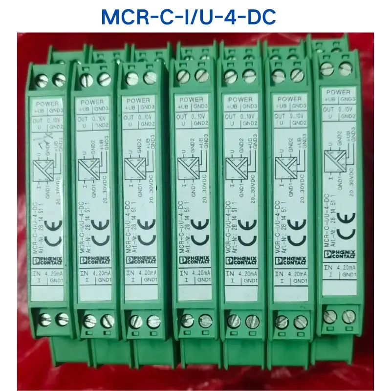 Second-hand test OK for PHOENIX isolator MCR-C-I/U-4-DC  2814511 1 piece