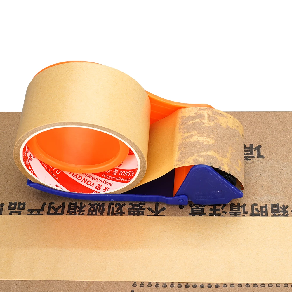 10/20/50m Brown Kraft Paper Tape Heavy Duty High Adhesive Thick Packing Tape Writable Masking Tape for Sealing, Moving & Storage