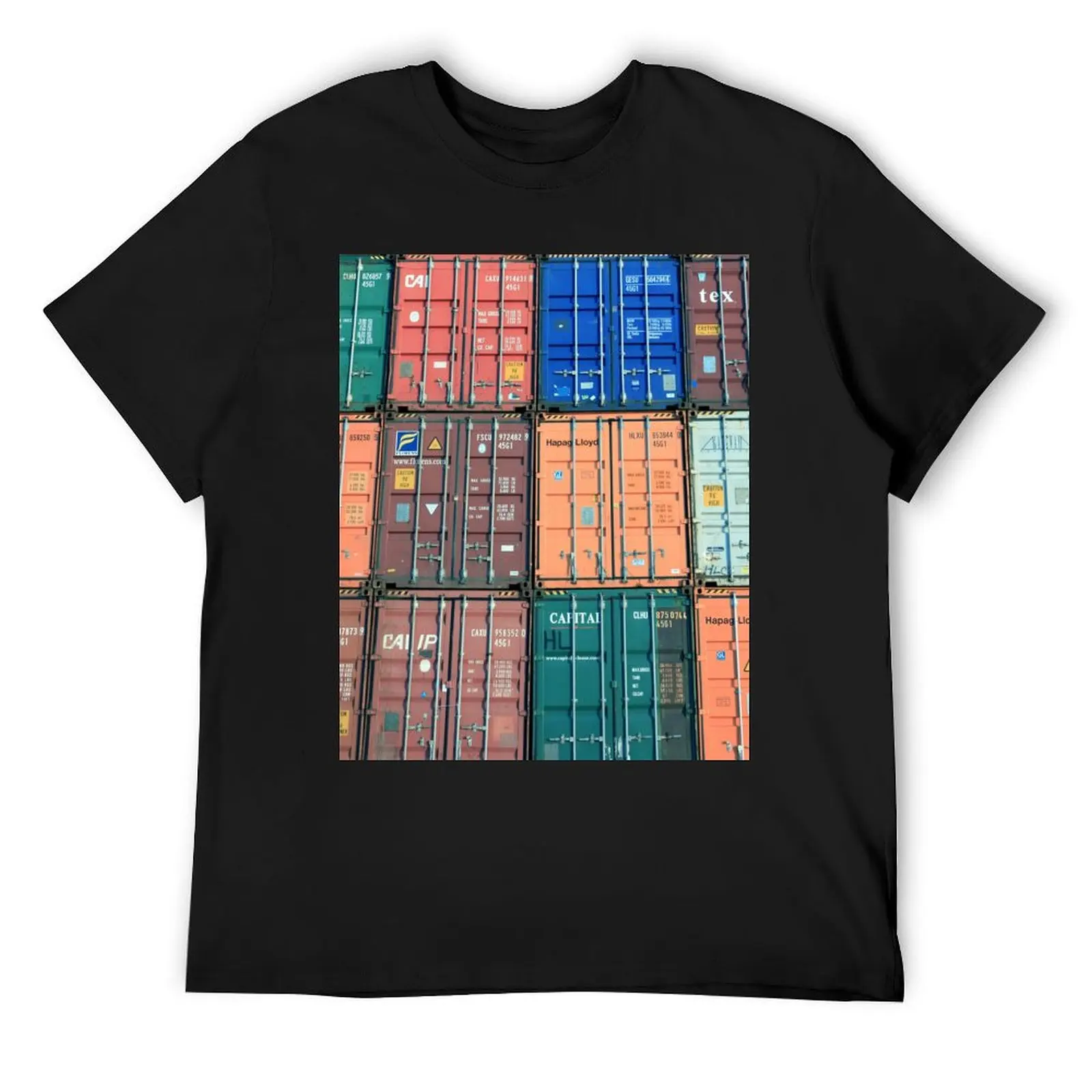 For the Love of Shipping Containers T-Shirt custom t shirt quick drying customs design your own anime shirts men