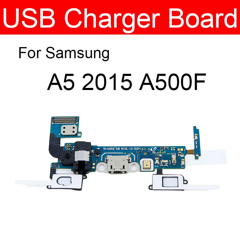 Wtyczka USB ładowarka Jack Board dla Samsung Galaxy A5 2015 2016 A510F A500F A5000 A5100 Port ładowania Usb stacja dokująca wymiana