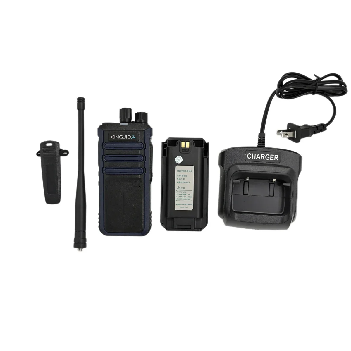 XINGJIDA XA30 Rugged Two Way Radio UHF Bands Long Distance ne-key Group Call VOX USB Type-C Charging HD Voice HAM Interphone