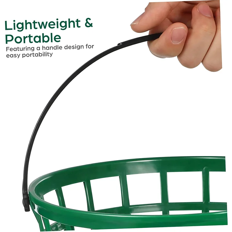 Keranjang Penyimpanan Bola Golf Vintage, Wadah Penyimpanan Bola, Keranjang Latihan Golf