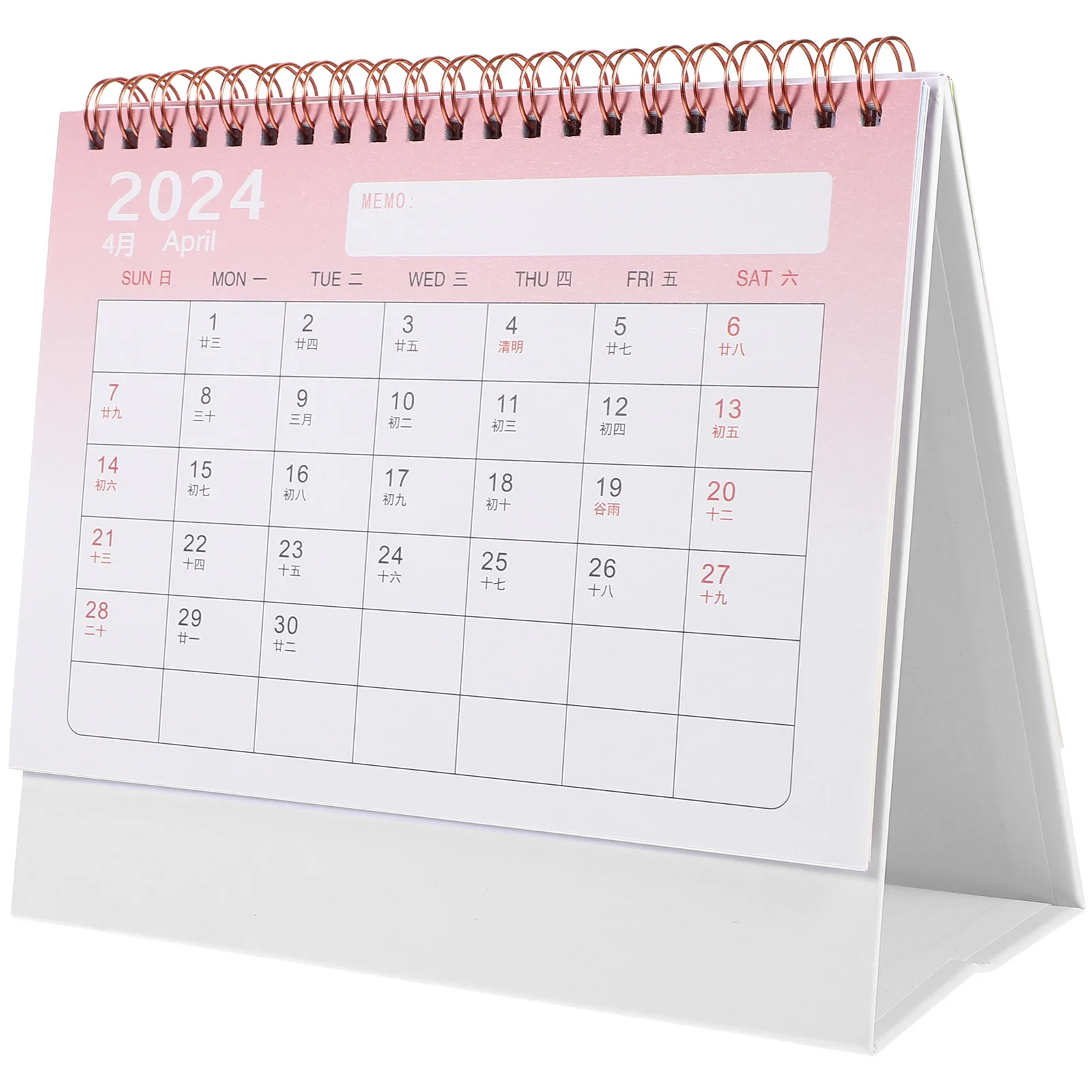 مكتب صغير التقويمات ديكور ديكور مكتب ديكور المنزل الوقوف منضدية الحامل #2