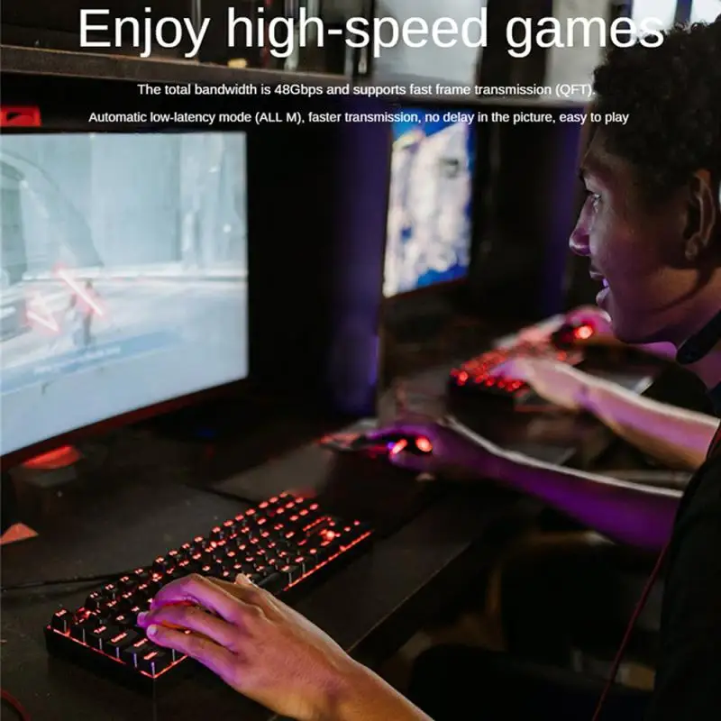 Connection Lines Enhanced Visual Experience Flexible Premium 8k Experience Computer Video Cables And Connectors Popular Durable