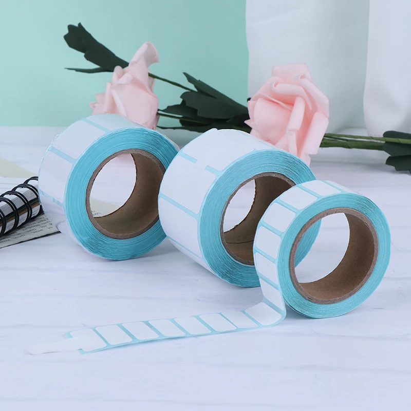 New 700pcs/Roll Adhesive Thermal Label Supermarket Price Blank Label Direct Print