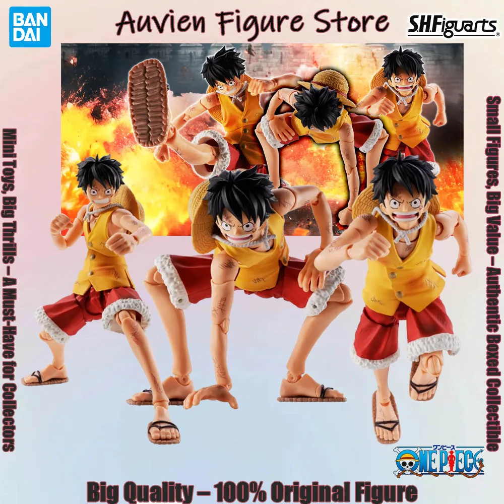 

Официально лицензированная фигурка Bandai Shfiguarts Monkey D. Luffy, модель персонажа аниме One Piece