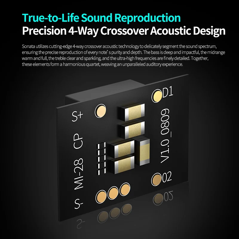 وحدات KZ Sonata 28BA سماعات HIFI محرك المحرك المتوازن المحدث القابل للضبط في سماعات الألعاب السلكية الأذن