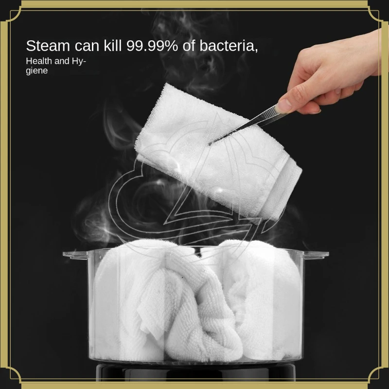 Mini Towel Heating Steamer Pot for Home & Salon Barber Hot Towel Warmer