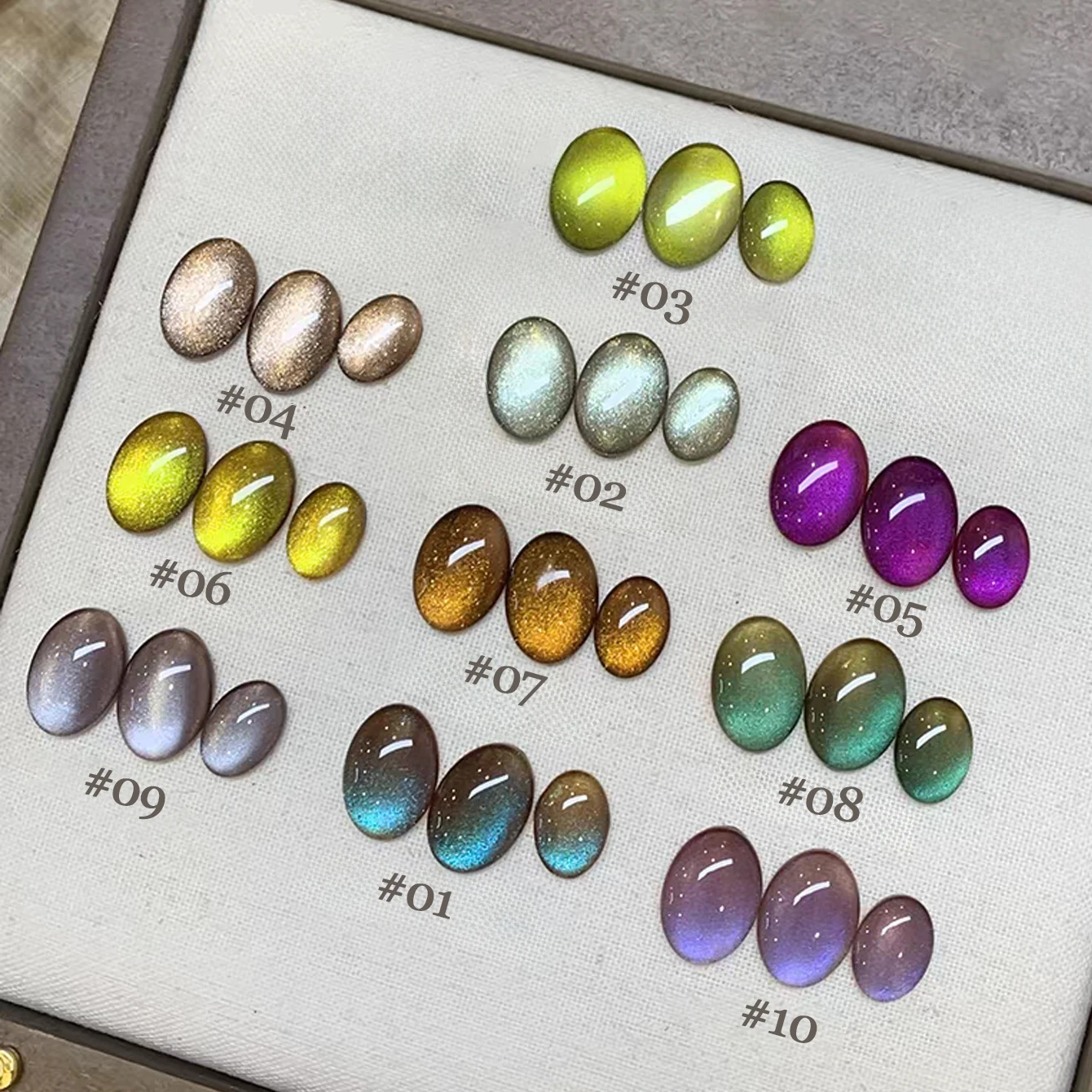 ยาทาเล็บเจลคริสตัลสีส้มประกายตาแมว 1 ชิ้น สำหรับฤดูใบไม้ร่วงและฤดูหนาว เหมาะสำหรับร้านทำเล็บและอุปกรณ์ทำเล็บ