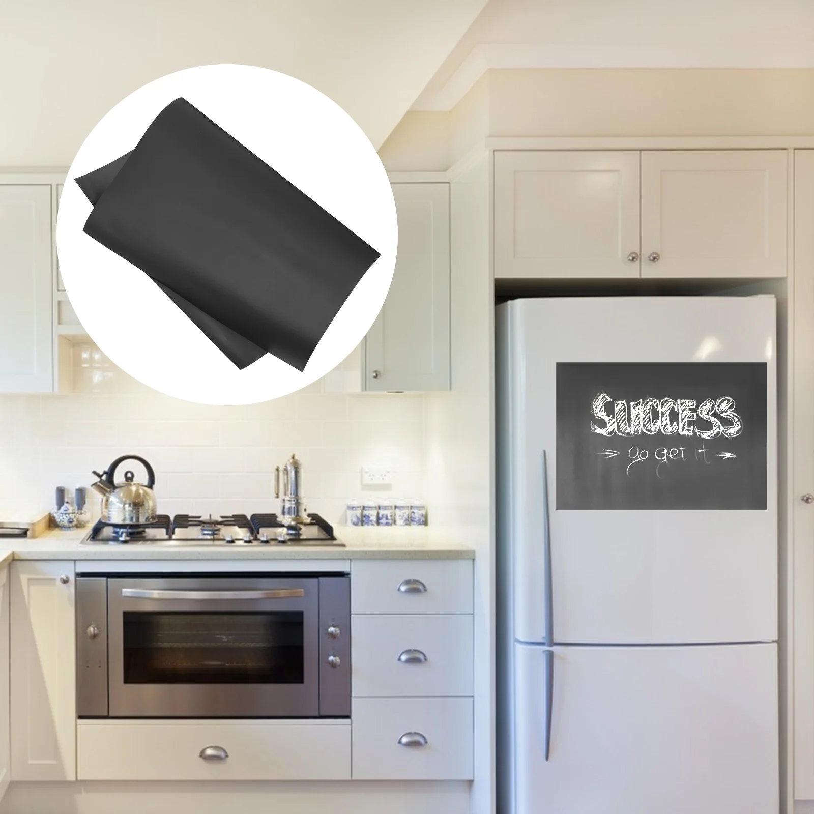 Magnetic Fridge Refrigerator Sticker A3 Message Board Blackboard Writing Reminding Note