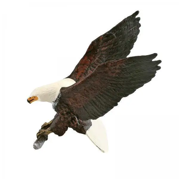 Simulation Animal Figurine PVC Eagle Statue Wildlife Bird Model Shelf Ornament Collectible for Children Home Decor view 2