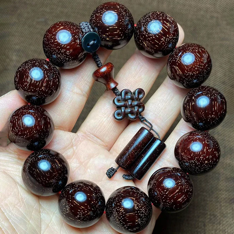 Indian lobular rosewood is full of Venus bracelets, old materials, wenwan wooden beads bracelets, unisex bracelets wholesale