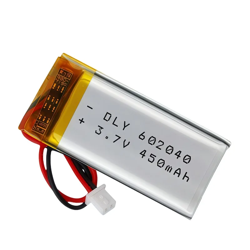 102040 battery fishing light night fishing headlight 3.7V polymer battery rechargeable LED light large capacity universal