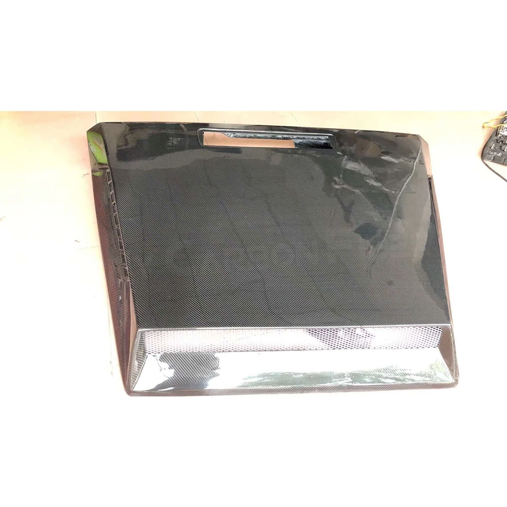 

JCYECF For Mercedes Benz G-CLASS W463 G500 G550 G55 G63 AMG 04- 17 Carbon Fiber Front Engine Hood Vent Cover Car Bonnet Cap