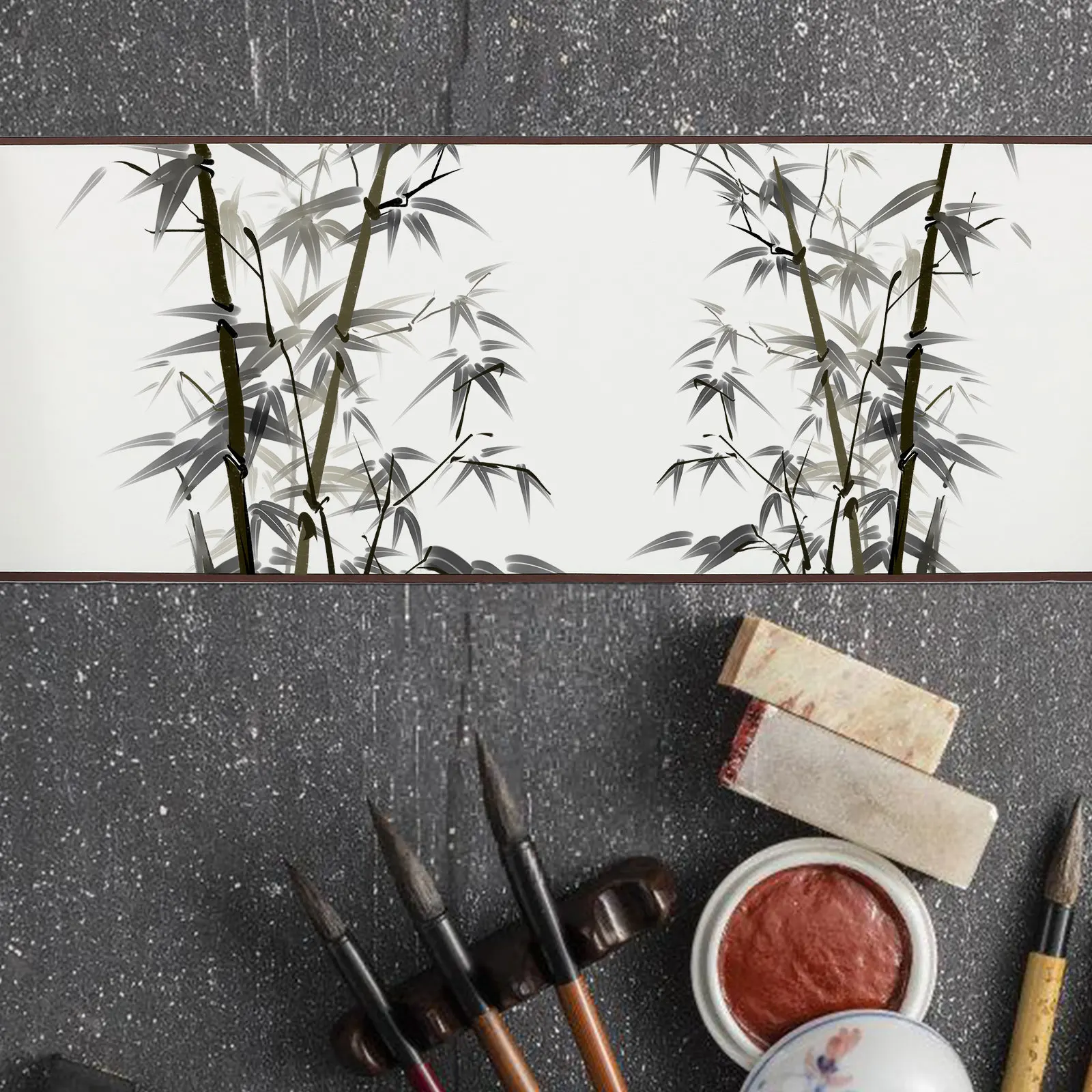 

Бумага для каллиграфии в рулоне, 1 рулон, чистая рисовая бумага, подвесной свиток для письма кистью, идеально подходит для домашнего офиса и настенного декора