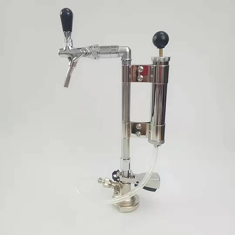 A Type Keg Coupler for Picnic, Party Pump, Flow Control, Beer Tap, 8