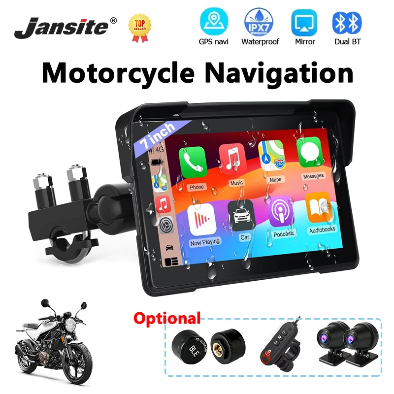 7" Portable Motorcy…