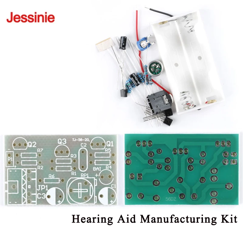 5Pcs/1pc Hearing Aid Construction Kits Amplifiers Electronic Training Components DIY Circuit Soldering and Assembly