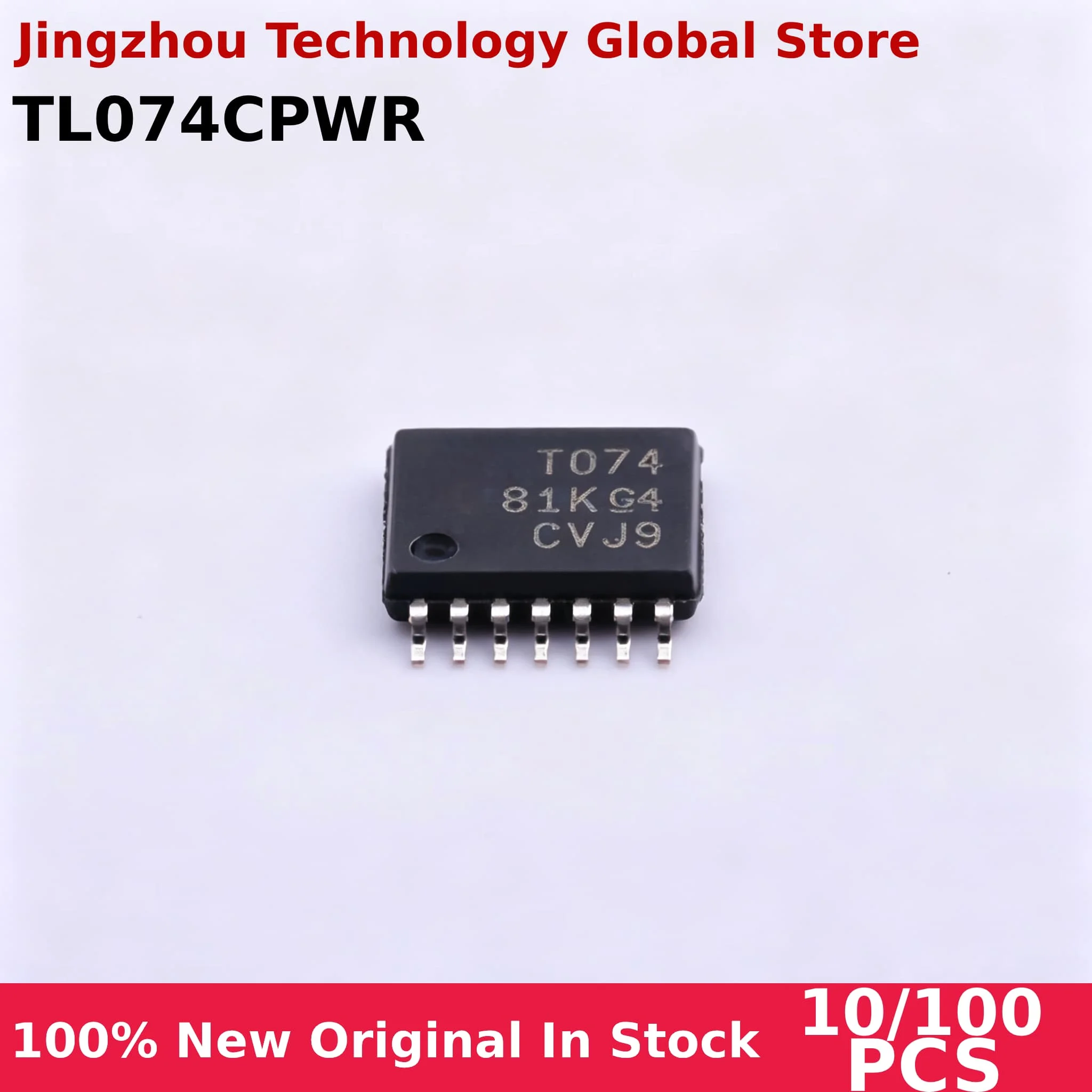 10/100PCS TL074CPWR TL074 T074 sop-14 100% New Chip Wholesale