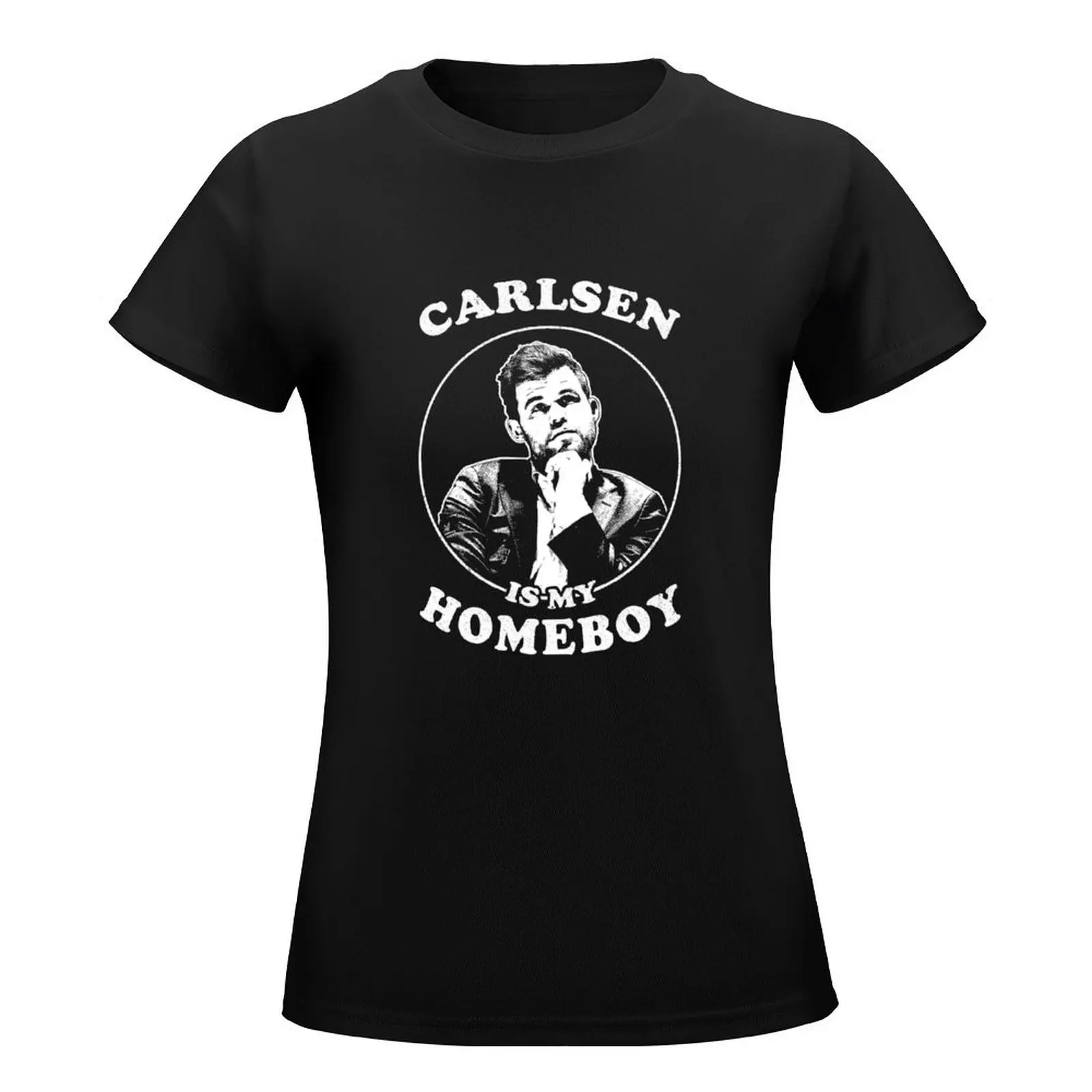 Carlsen Is My Homeboy - Funny Chess For Fans Of Magnus Carlsen T-Shirt blanks graphics Women's t-shirt