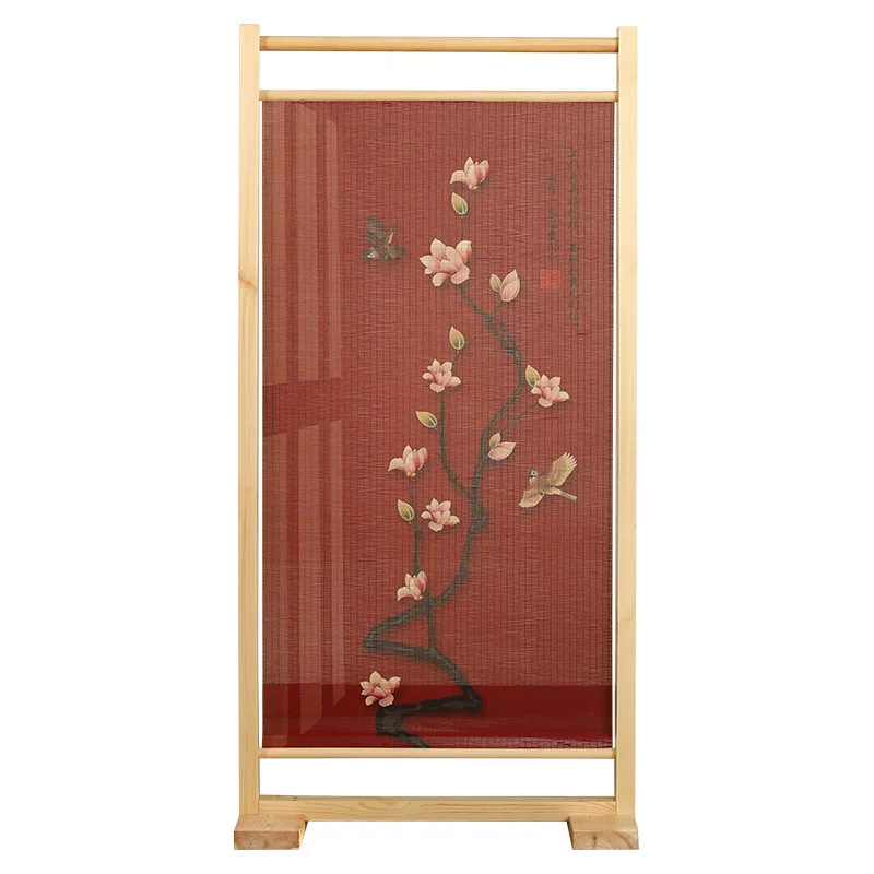 

New Chinese screen partition living room bedroom shelter home modern simple entrance