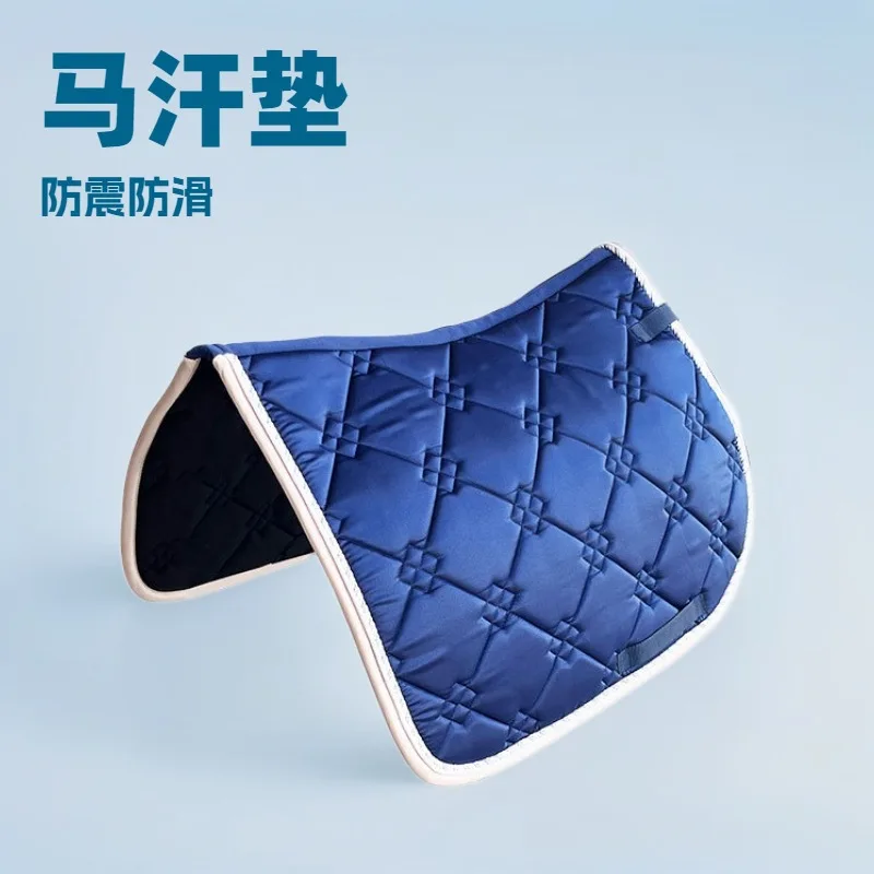 

Cotton and Sponge Filled Horse Saddle Pad Top Choice for Equestrian Riding Equipment Horse Saddle Pad