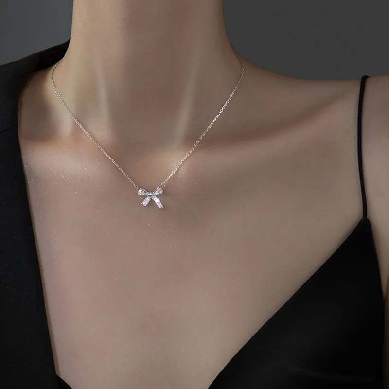 New Bouble Layer Necklace Korean Sweet Charm Clavicle Necklace Friend Lover Gift Holiday Party Jewelry