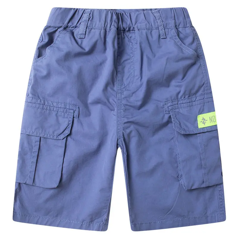 6 8 10 12 13 14 Year Boys Cargo Shorts Summer Short Sport Cotton Sweatpants Boys Knee Length Pants Size Hot Pants Kids Clothes