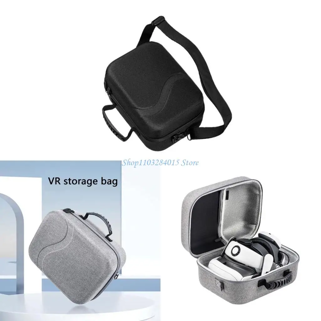 

R6FF Handheld Hard Carrying Case for Quest3 Headsets Controller Storage Box