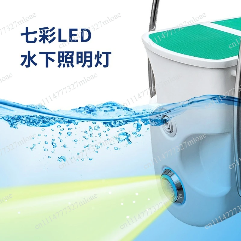 Wall-mounted circulating water pump swimming pool water treatment equipment swimming pool wall-mounted machine filter integrated
