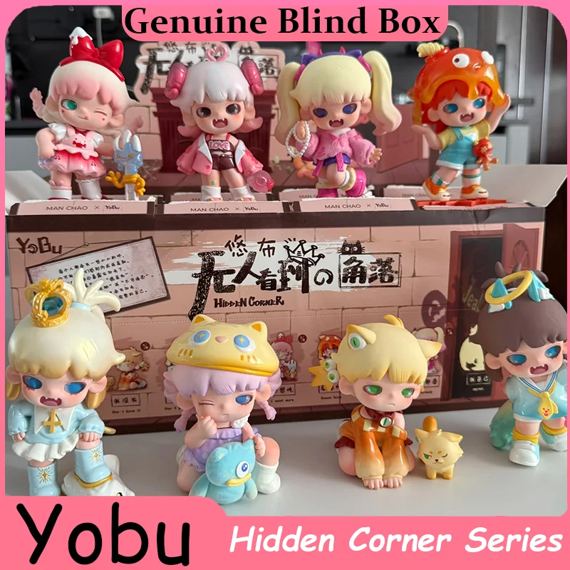 Figurki akcji YOBU z serii Hidden Corner, figurki niespodzianki w pudełku, zabawki dla dziewczynek, pudełko z niespodzianką, figurki, ozdoby, prezenty świąteczne