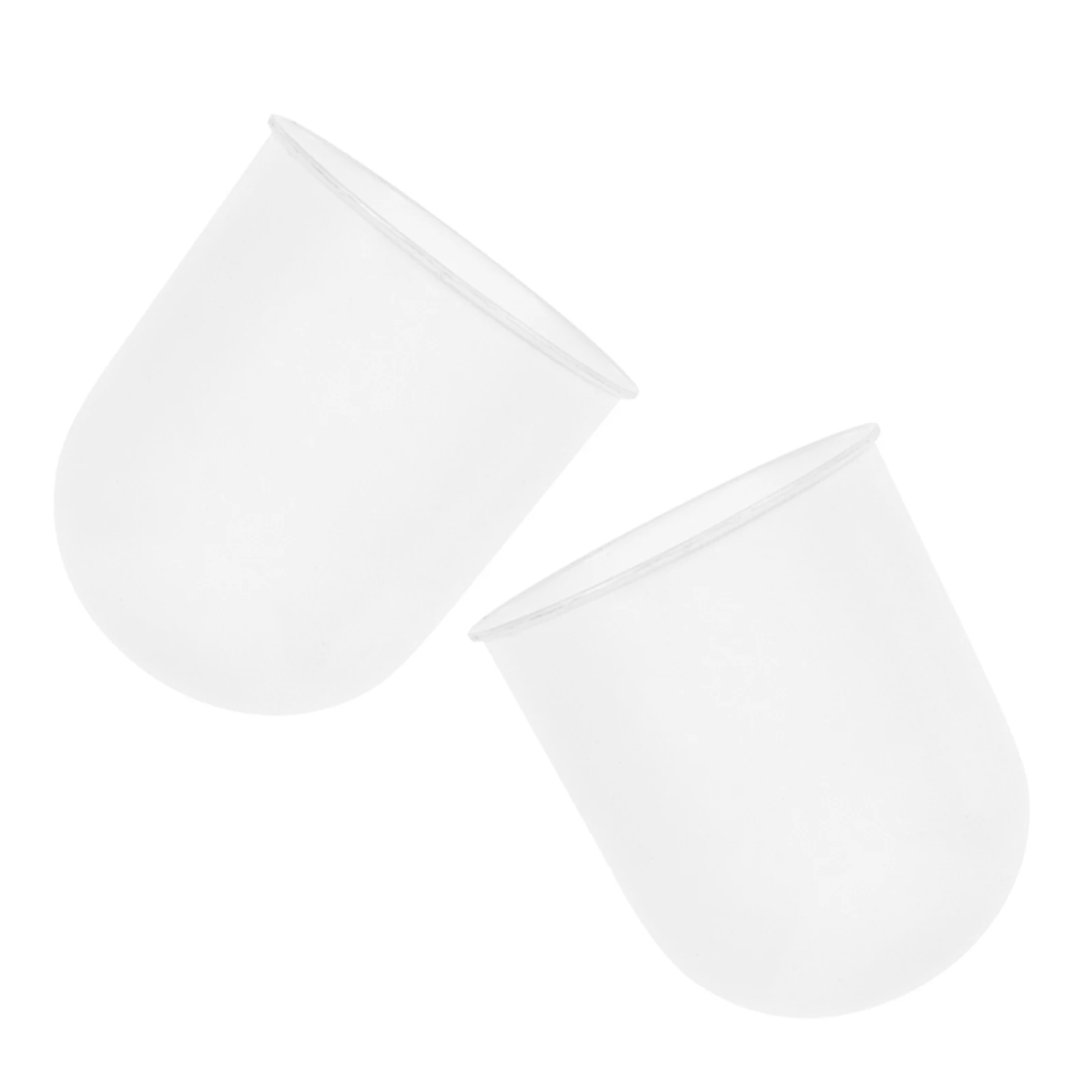 

2pcs Cups Plastic Compact Household Toilet Brush Holder Bathroom Cleaning Tool Storage Space Saving Toilet Brush Container Fine