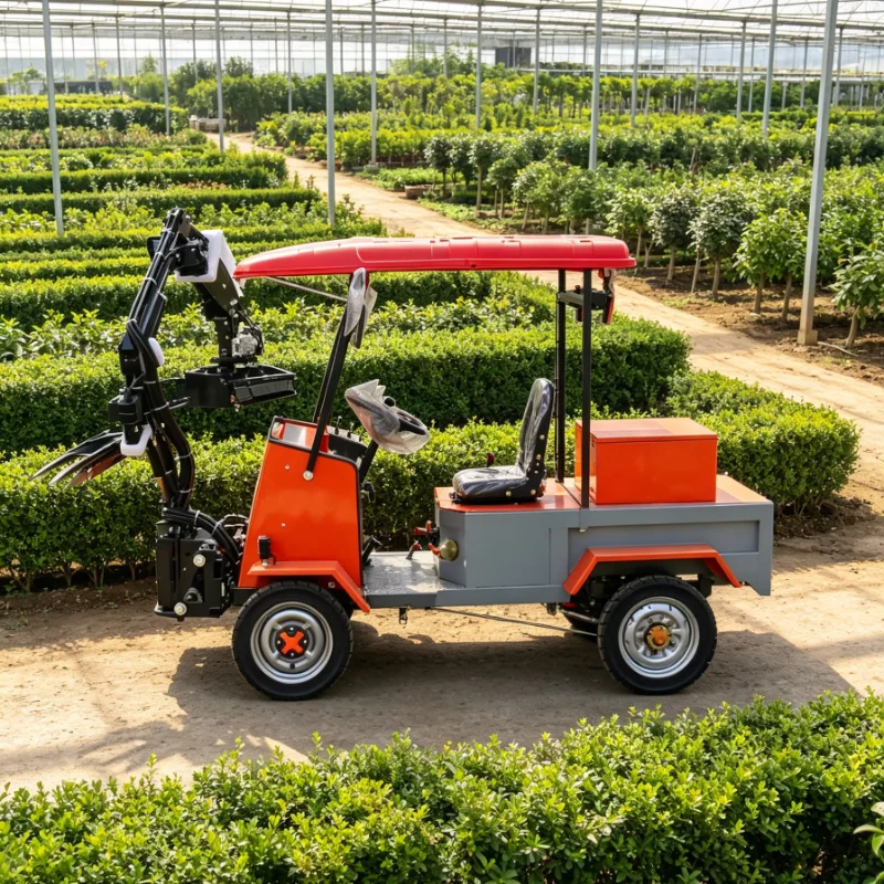 Self-Propelled Vehicle-Mounted Hedge Trimmer Hydraulic Motor Driven Sickle for City Storm Drain Grass Trimming