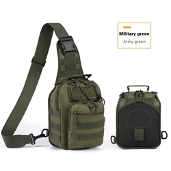 New men's outdoor sports mountain climbing waterproof large capacity multi-functional tactical chest bag