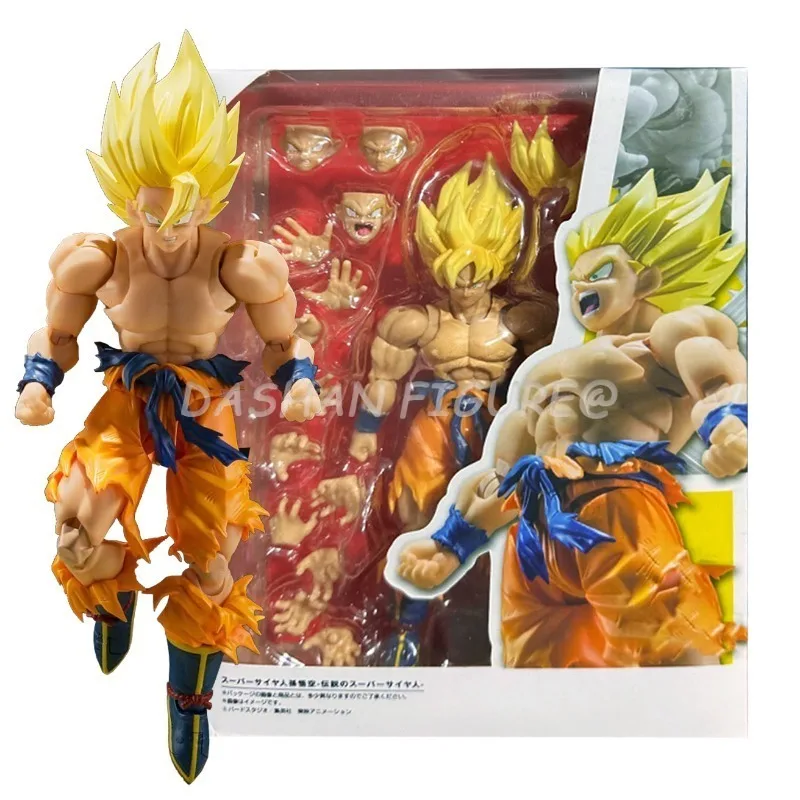 

17cm Dragon Ball Awakening 3.0 Son Goku Legendary Action Figure Shf Goku Figures PVC Collection Anime Figurine Model Toys Gifts