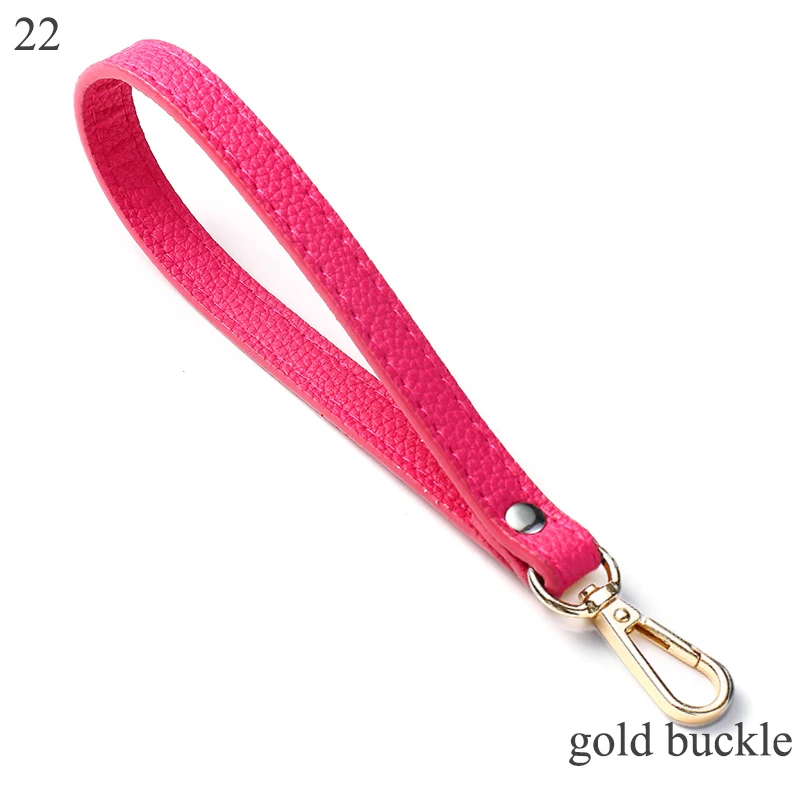 Bag Wrist Strap Soft Portable PU Leather Bag Strap Handles Adjustment Purse Handle For Handbag Belts Bag Accessories