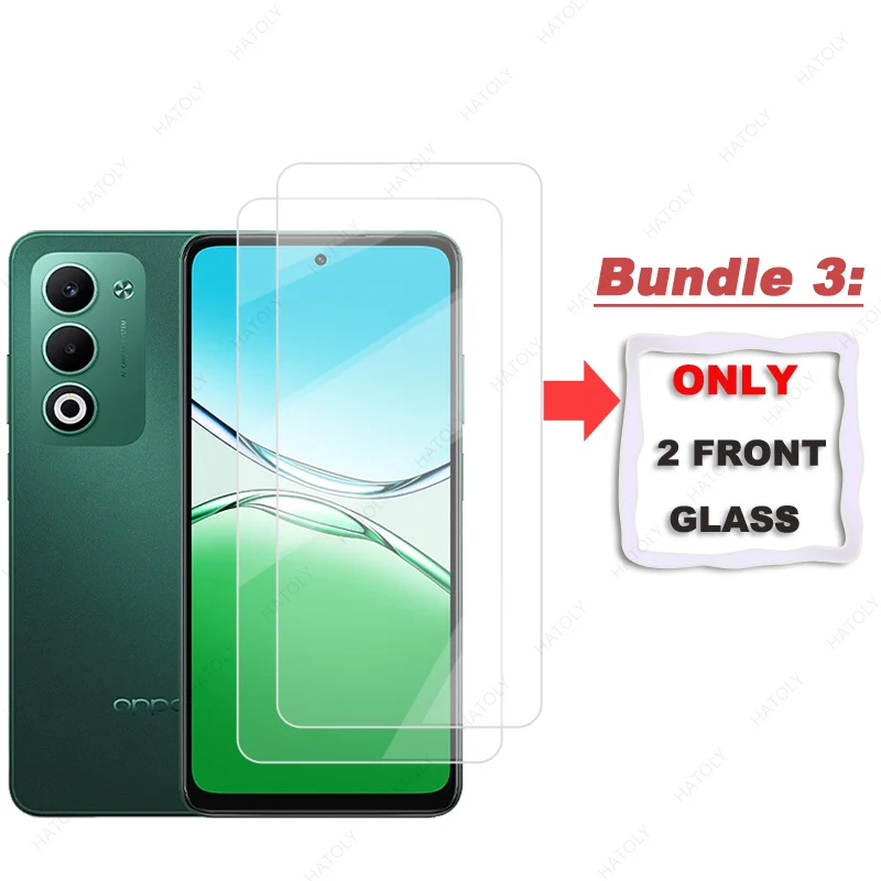 For Oppo A5 5G Global Glass Screen Protector For Oppo A5 5G Global Tempered Glass HD Clear Protective Film Camera Lens Protector